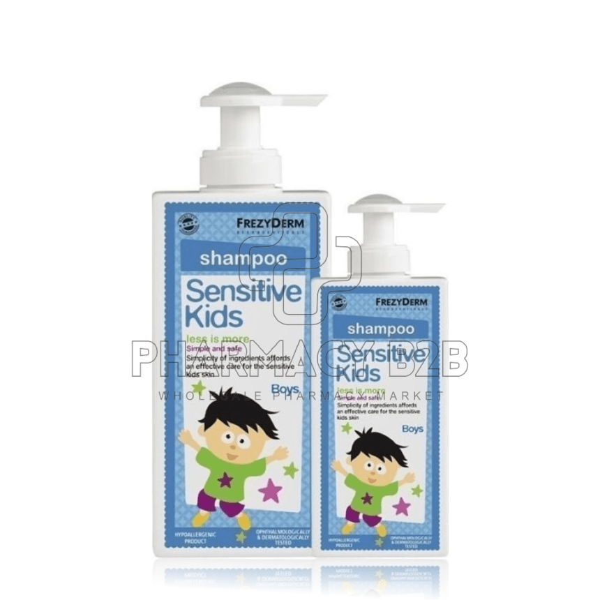 FREZYDERM Sensitive Kids Shampoo Boys Παιδικό Σαμπουάν για Αγόρια 200ml & ΔΩΡΟ 100ml