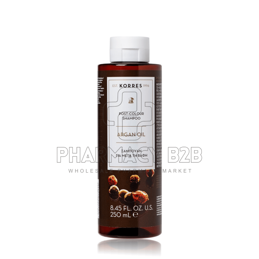 KORRES ARGAN OIL SHAMPOO Σαμπουάν για μετά τη Βαφή 250ml
