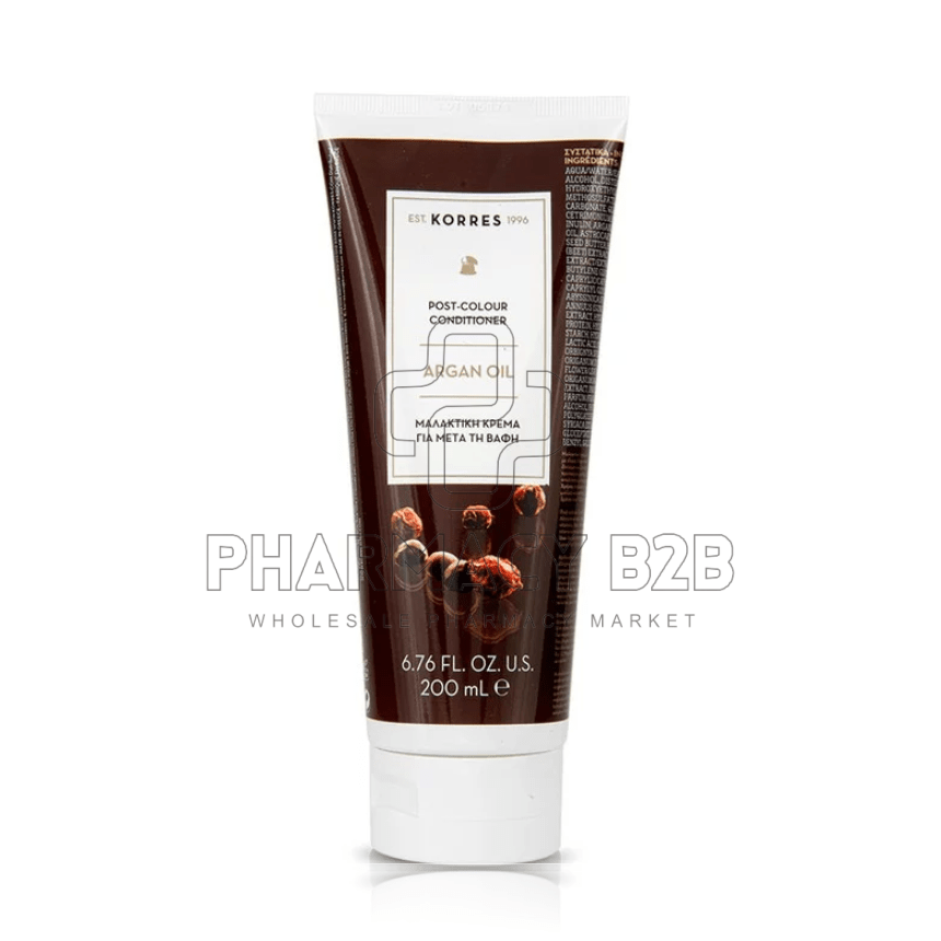 KORRES ARGAN OIL CONDITIONER Μαλακτική Κρέμα για μετά τη Βαφή 200ml