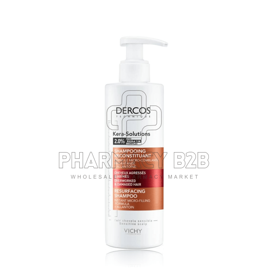 VICHY KERA-SOLUTIONS SHAMPOO Σαμπουάν Eπανόρθωσης Για Ξηρά Ταλαιπωρημένα Μαλλιά 250ml VICHY KERA-SOLUTIONS SHAMPOO Σαμπουάν Eπανόρθωσης Για Ξηρά Ταλαιπωρημένα Μαλλιά 250ml