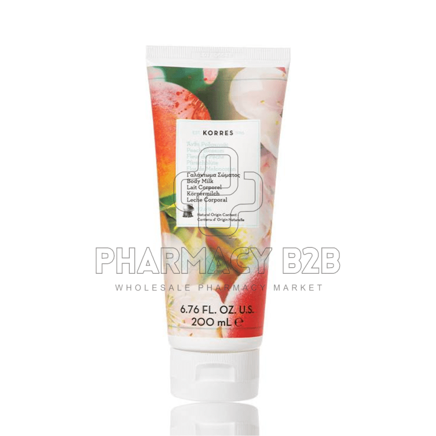 KORRES BODY MILK - Peach blossom 200ml