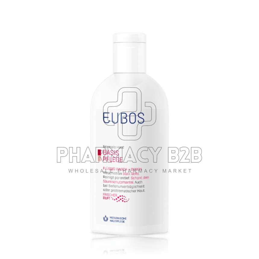 EUBOS LIQUID RED Υγρό Καθαρισμού Προσώπου-Σώματος 200ml