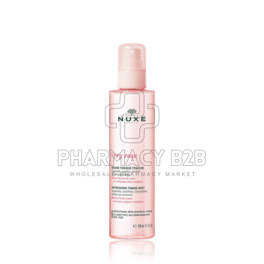 NUXE Very Rose Δροσιστική τονωτική λοσιόν spray 200ml