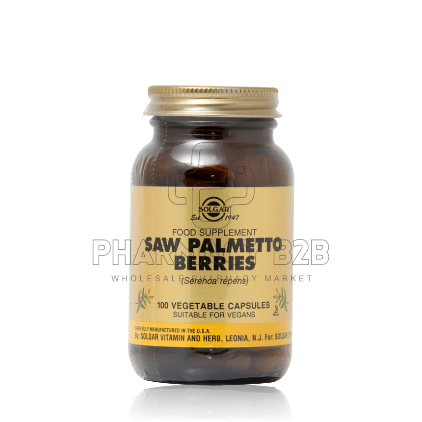 SOLGAR Saw Palmetto Berries x100 φυτικές κάψουλες