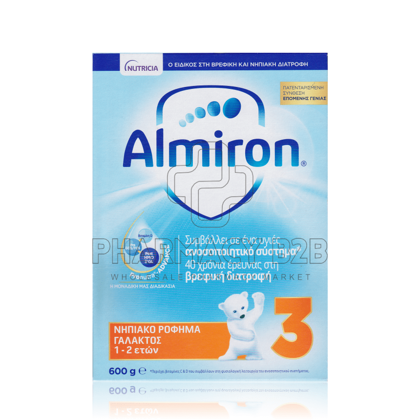 ALMIRON 3 Νηπιακό Ρόφημα Γάλακτος 1-2 Ετών 600gr