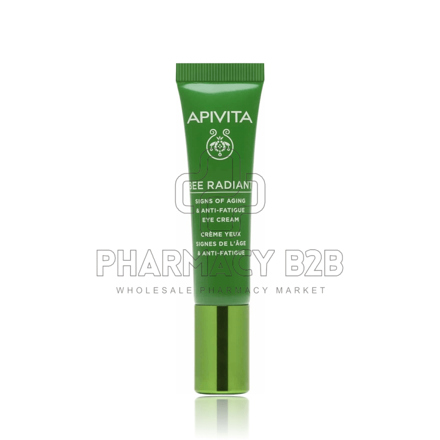 APIVITA Bee Radiant Κρέμα Ματιών για Σημάδια Γήρανσης & Ξεκούραστη Όψη 15ml