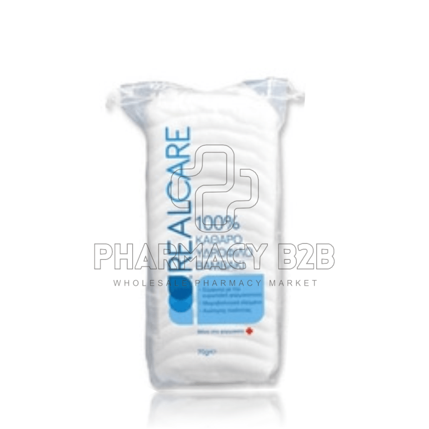 REAL CARE COTTON 100% Καθαρό Υδρόφιλο Βαμβάκι 70gr