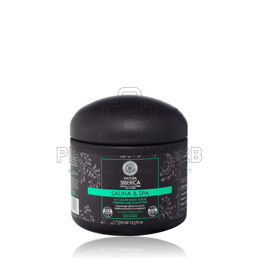 NATURA SIBERICA Sauna & Spa Firming and Sculpting Icy Sugar Body Scrub 370ml