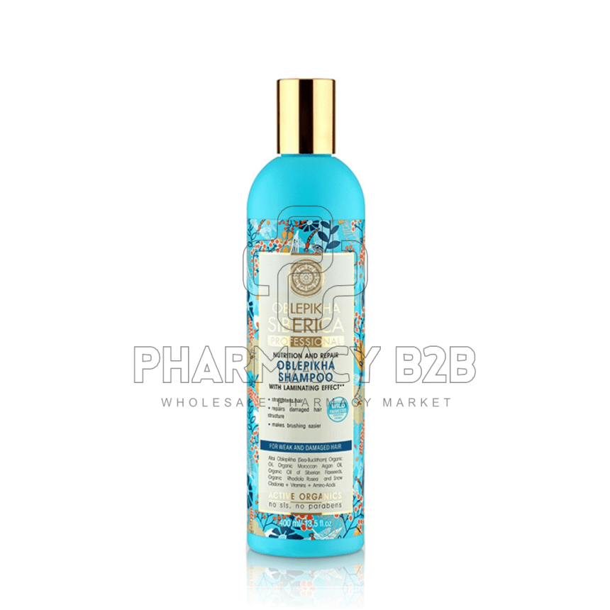 NATURA SIBERICA Oblepikha Shampoo for Weak & Damaged Hair 400ml