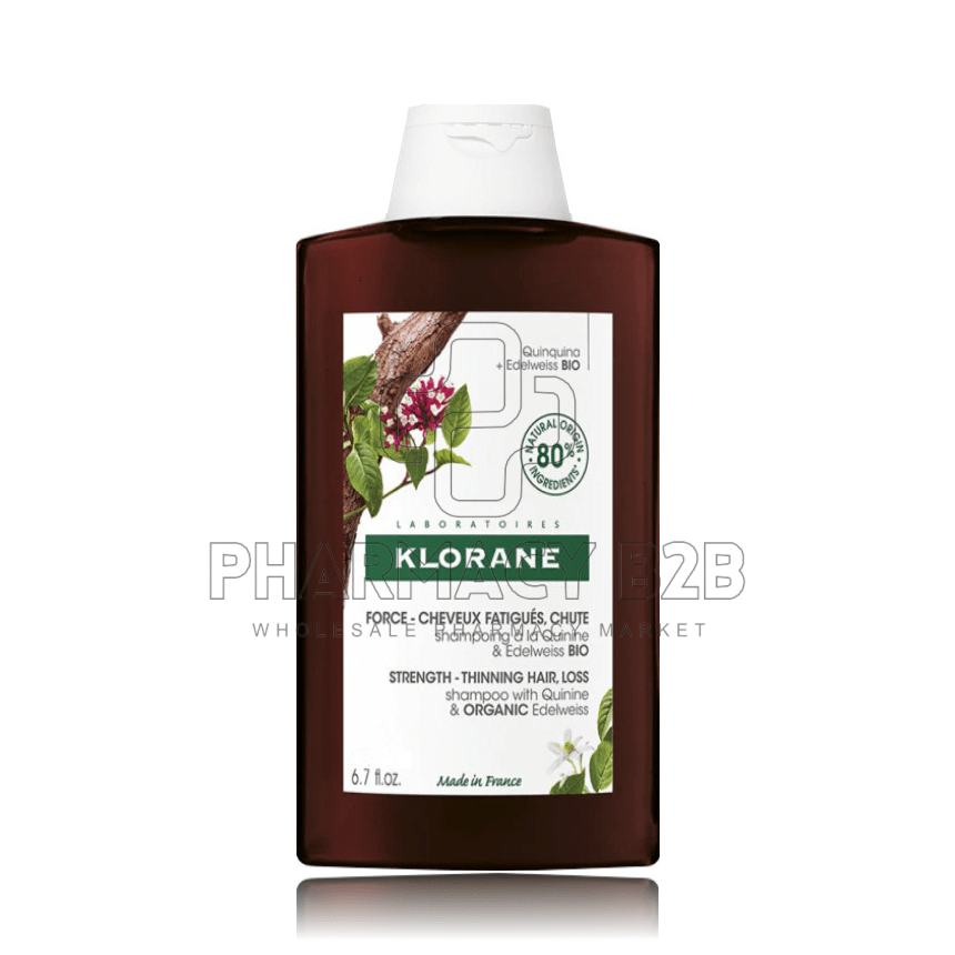KLORANE SHAMPOO QUININE με Κινίνη για Ενδυνάμωση 400ml