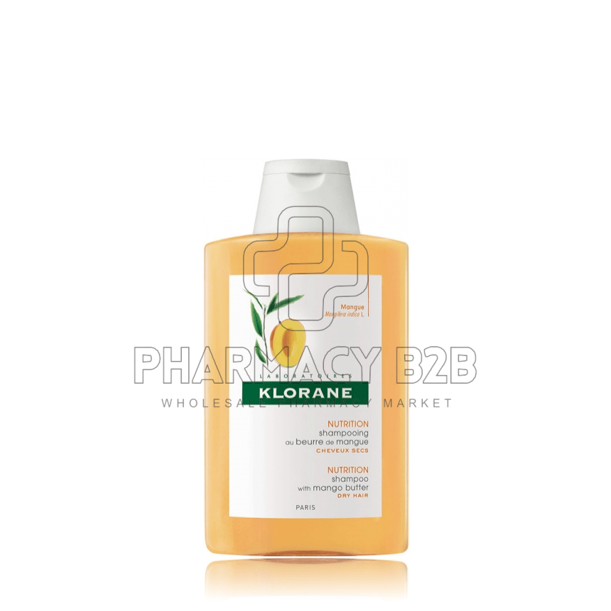 KLORANE SHAMPOO MANGUE με Βούτυρο Μάγκο για Θρέψη 200ml