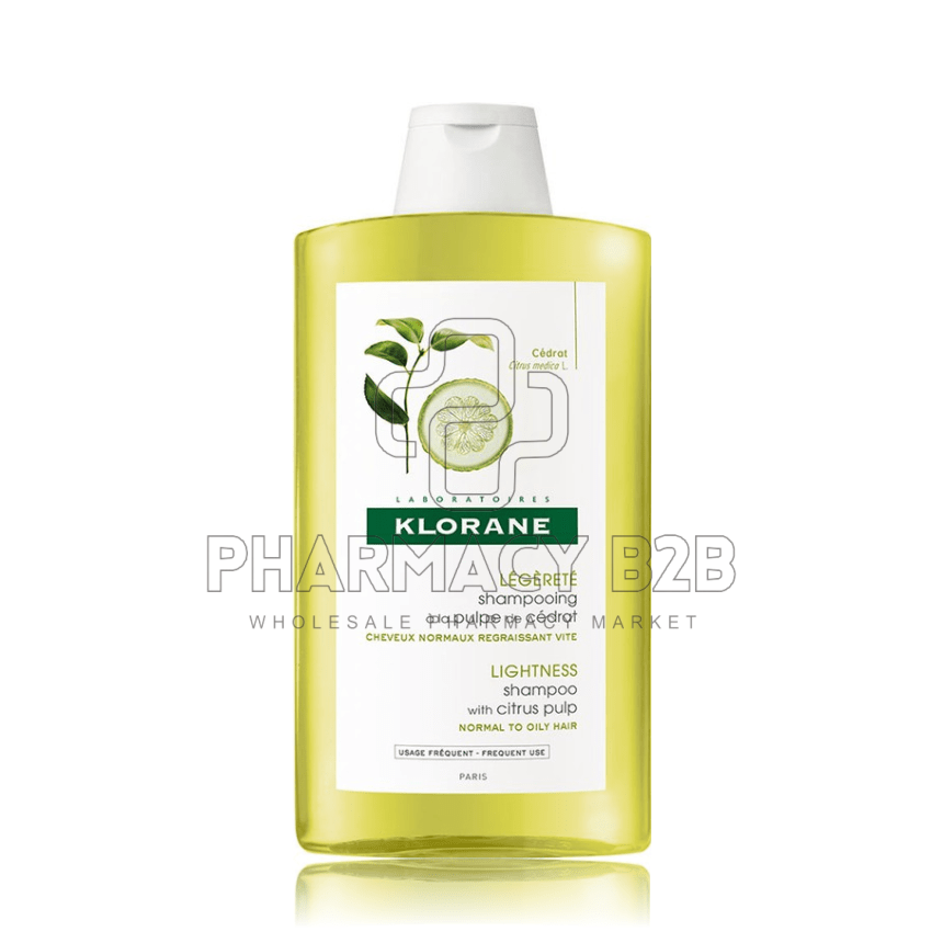 KLORANE SHAMPOO CEDRAT με Κίτρο για Κανονικά προς Λιπαρά Μαλλιά 400ml