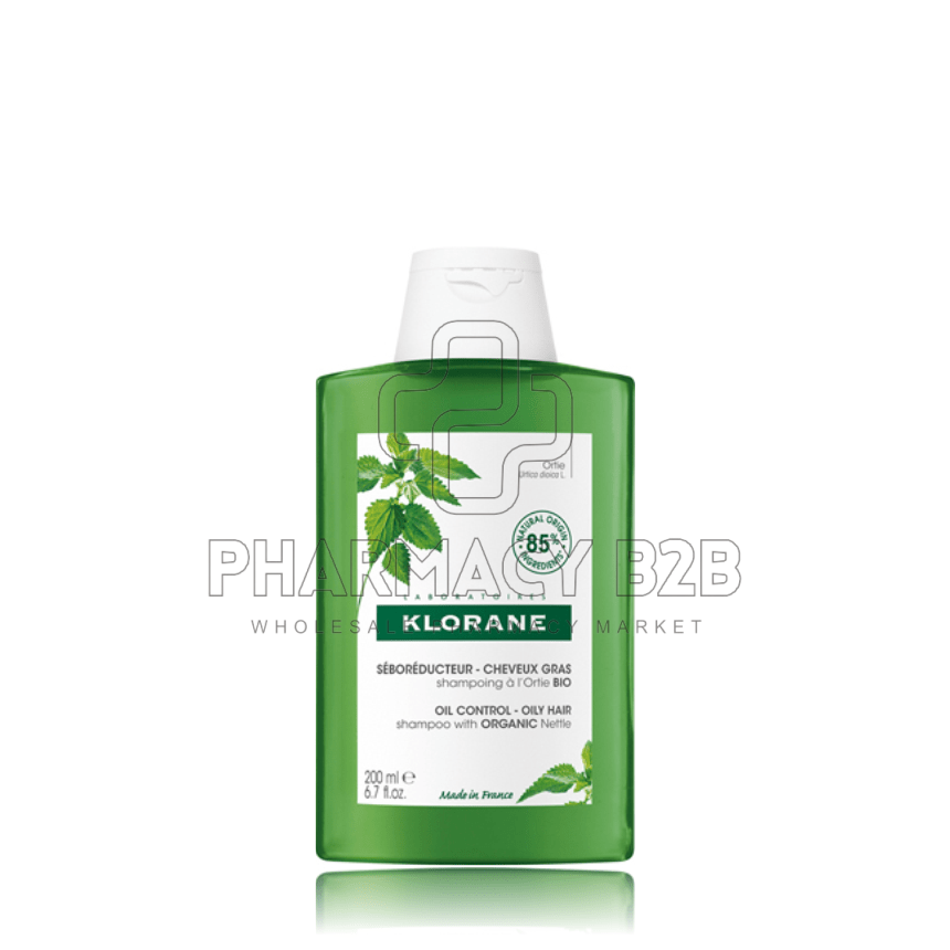 KLORANE SHAMPOO ORTIE με Τσουκνίδα για Λιπαρά Μαλλιά 200ml