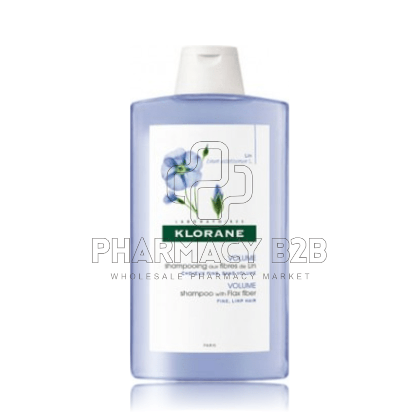 KLORANE SHAMPOO LINUM με Λινάρι για Όγκο σε Λεπτά Μαλλιά 400ml