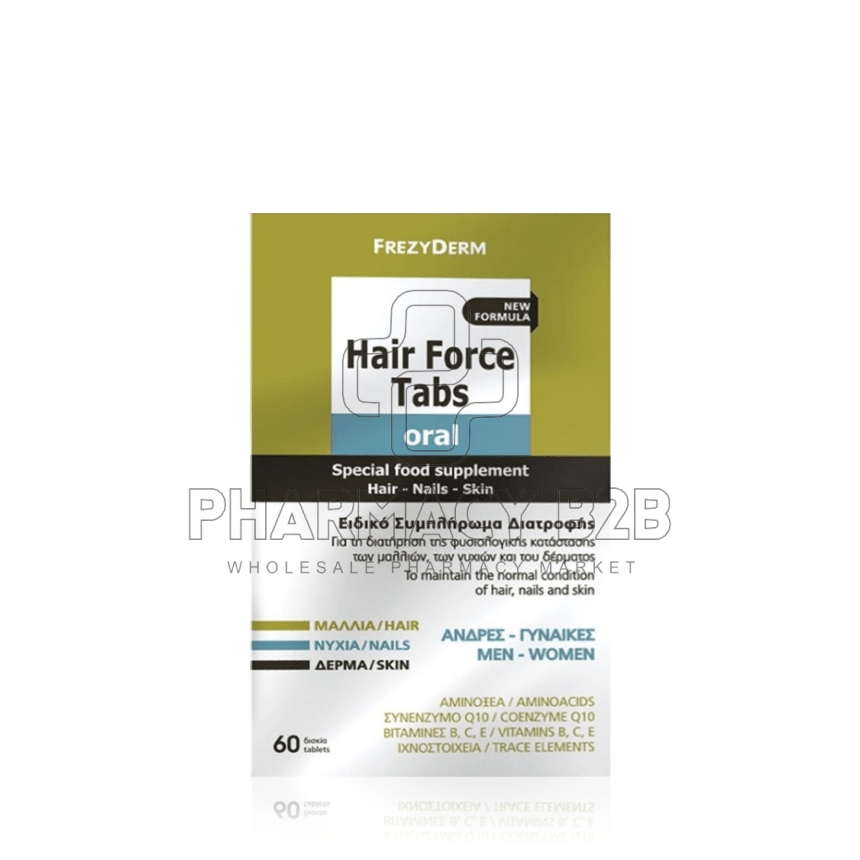 FREZYDERM Hair Force Συμπλήρωμα  διατροφής για τα μαλλιά x60 δισκία