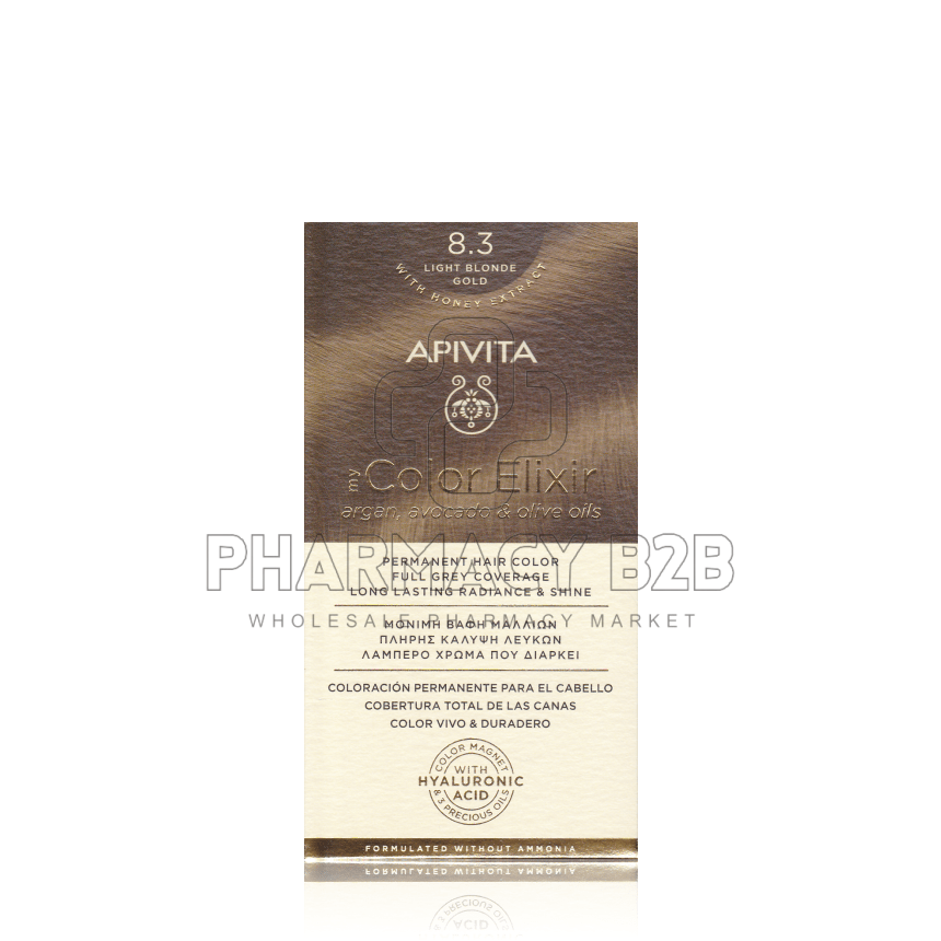 APIVITA MY COLOR ELIXIR 8.3 Ξανθό ανοιχτό μελί