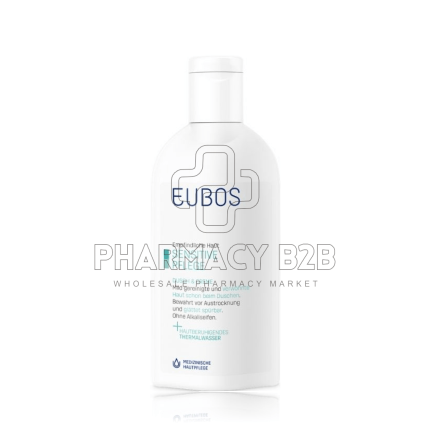 EUBOS Sensitive Shower & Cream Απαλό υγρό καθαρισμού 200ml EUBOS Sensitive Shower & Cream Απαλό υγρό καθαρισμού 200ml