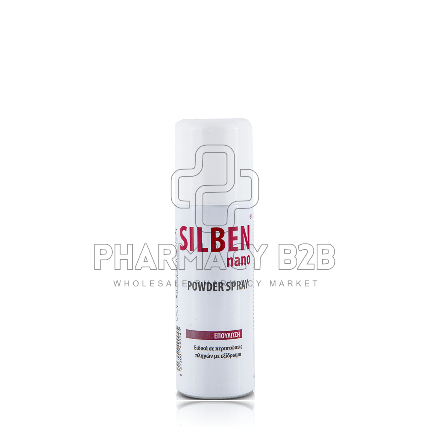 SILBEN Nano Powder Spray Σπρέι Για Επούλωση Του Δέρματος 125ml