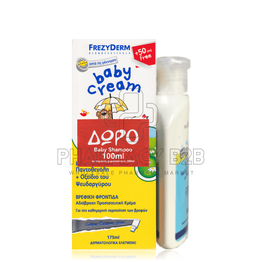 FREZYDERM Baby Cream 175ml & Δώρο Baby Shampoo 100ml