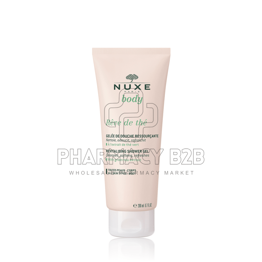 NUXE Reve de the Revitalising shower gel-Αναζωογονητικό Αφρόλουτρο 200ml