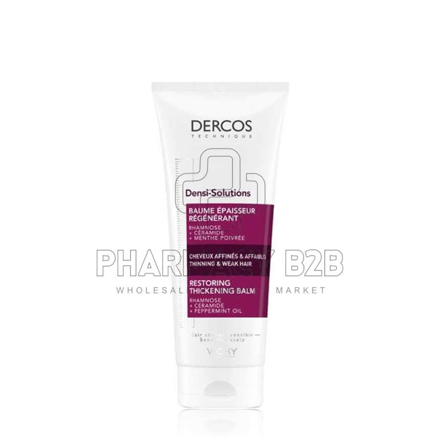 VICHY Dercos Densi-Solutions Restoring Thickening Balm Τονωτικό Βάλσαμο για Πύκνωση Λεπτών & Αδύναμων Μαλλιών 200ml VICHY Dercos Densi-Solutions Restoring Thickening Balm Τονωτικό Βάλσαμο για Πύκνωση Λεπτών & Αδύναμων Μαλλιών 200ml