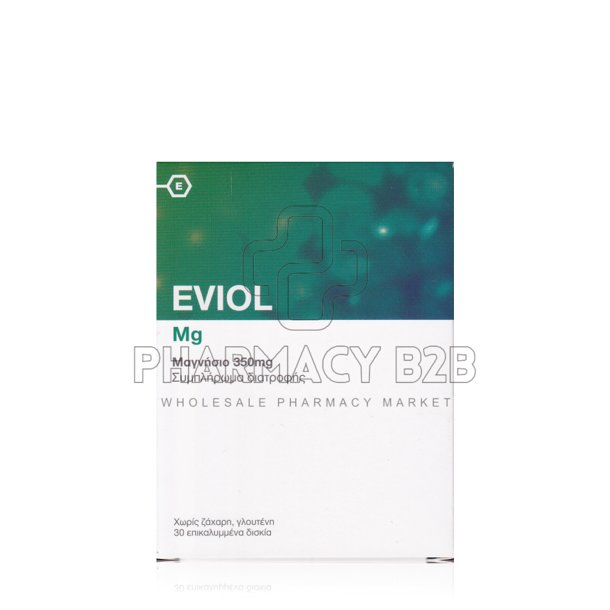 EVIOL Magnesium 350mg x30 μαλακές κάψουλες