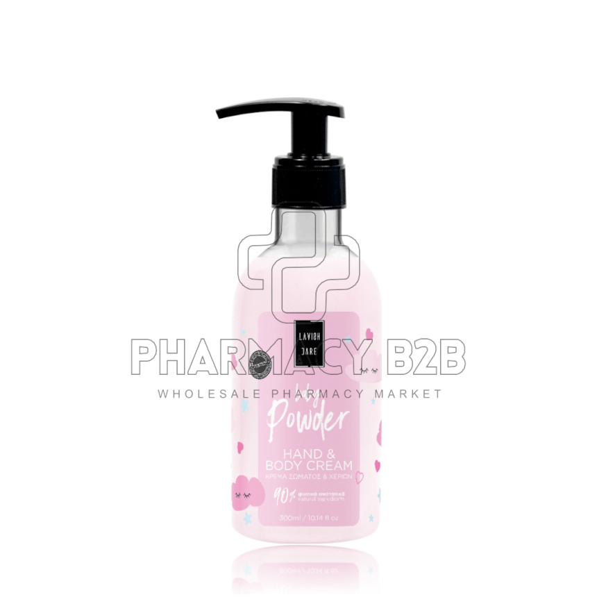 LAVISH CARE Hand & Body Cream Baby Powder 300ml LAVISH CARE Hand & Body Cream Baby Powder 300ml