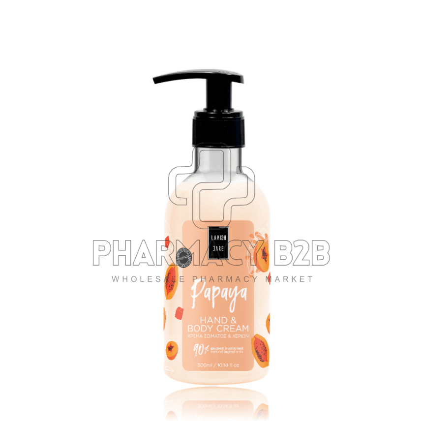 LAVISH CARE Hand & Body Cream Papaya 300ml