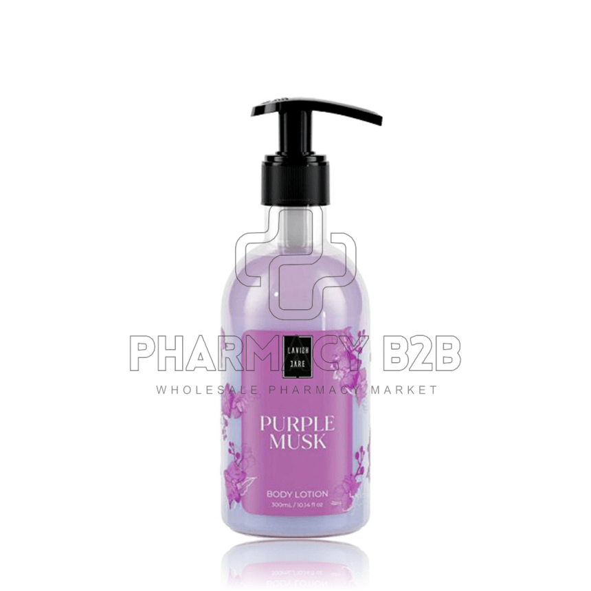 LAVISH CARE Hand & Body Cream Purple Musk 300ml