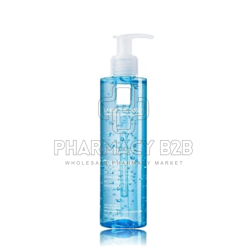 LA ROCHE-POSAY Toleriane Rosaliac Make Up Remover Micellar Water Gel Απαλό Ντεμακιγιάζ σε Μορφή Gel για το Βαθύ Καθαρισμό της Επιδερμίδας 195ml