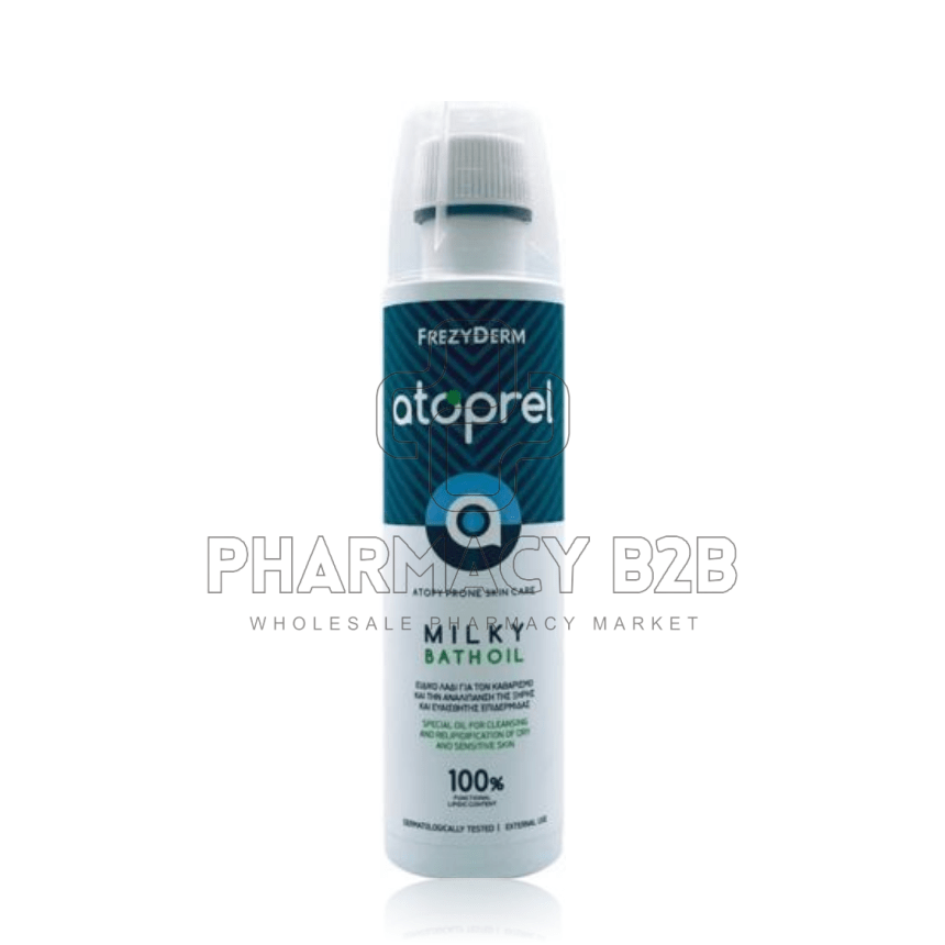 FREZYDERM ATOPREL MILKY BATH OIL Ενυδατικό Λάδι 250ml