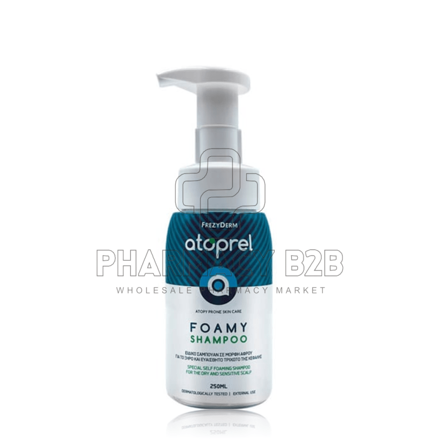 FREZYDERM ATOPREL FOAMY SHAMPOO Ειδικό Σαμπουάν σε Μορφή Αφρού 250ml