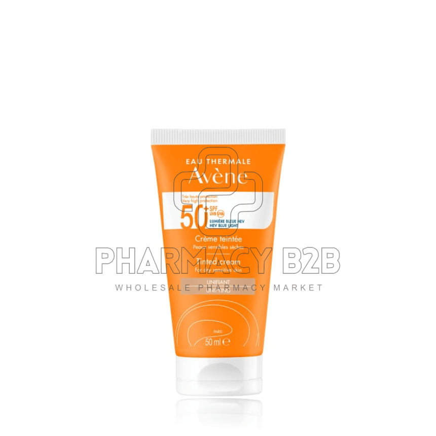 AVENE Soins Solaire Cream Teintee SPF50+ Αντιηλιακή Κρέμα Προσώπου με Χρώμα 50ml