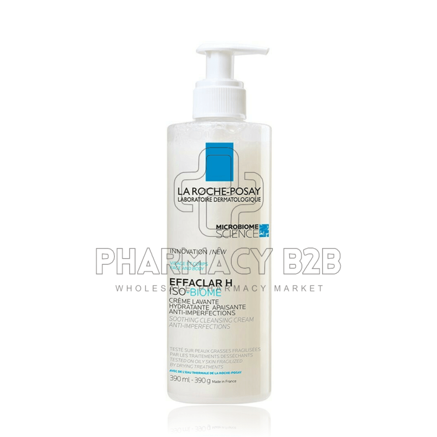 LA ROCHE-POSAY EFFACLAR H ISO-BIOME CR LAV 390ml