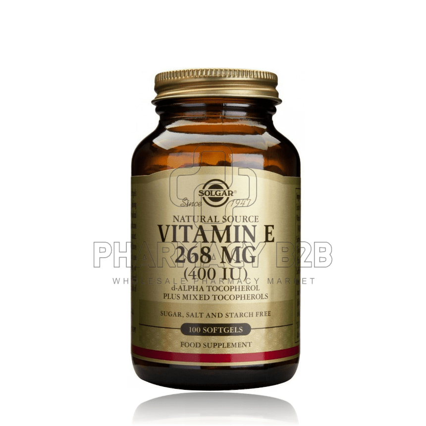 SOLGAR VITAMIN E 400IU X100