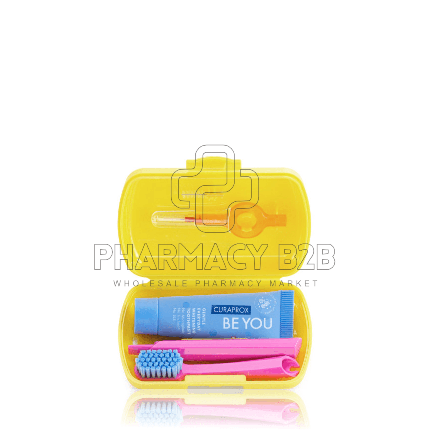 CURAPROX TRAVEL SET ΚΙΤΡΙΝΟ