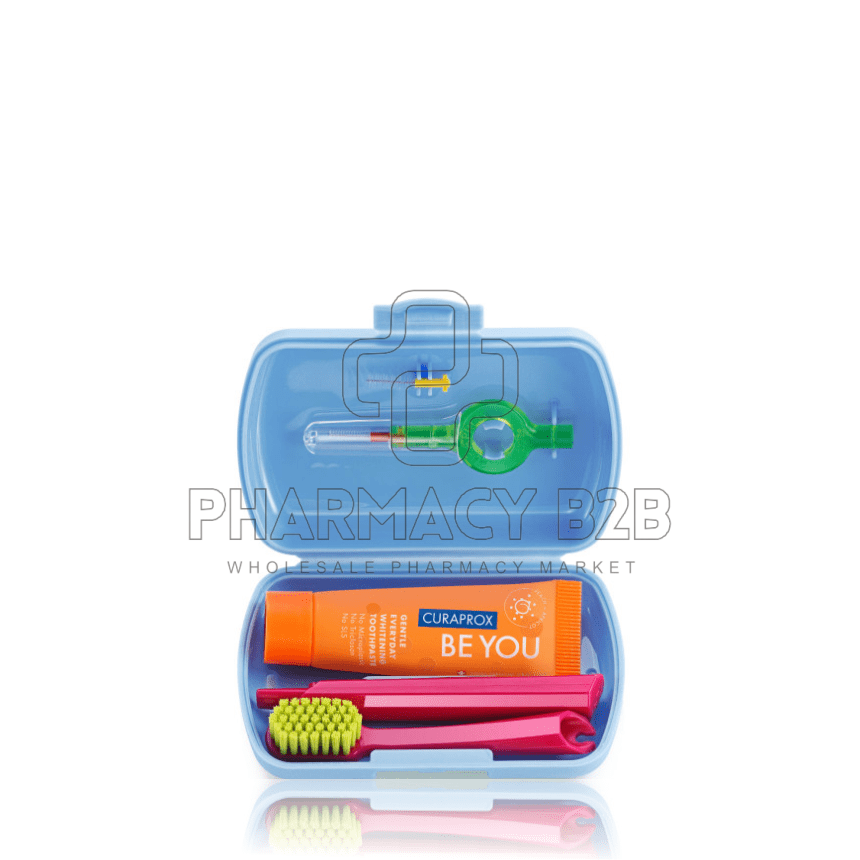 CURAPROX TRAVEL SET ΓΑΛΑΖΙΟ