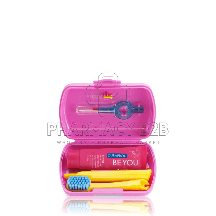 CURAPROX TRAVEL SET ΡΟΖ