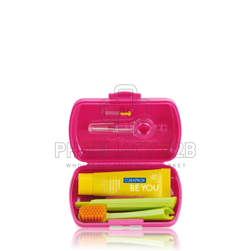 CURAPROX TRAVEL SET ΦΟΥΞΙΑ