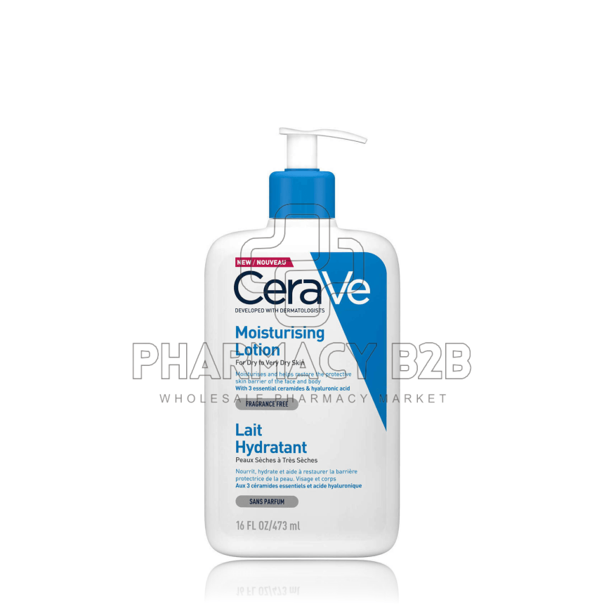 CERAVE Moisturising Lotion Ενυδατικό Γαλάκτωμα Προσώπου & Σώματος 473ml