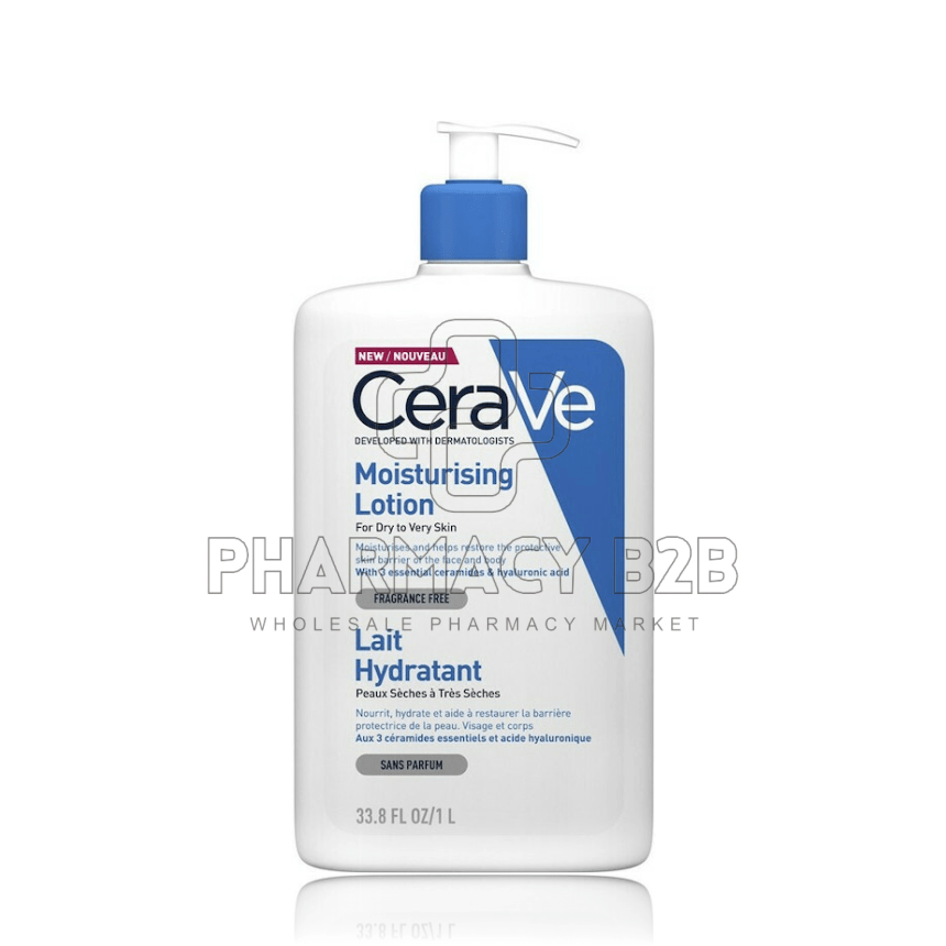 CERAVE Moisturising Lotion Ενυδατικό Γαλάκτωμα Προσώπου & Σώματος 1L