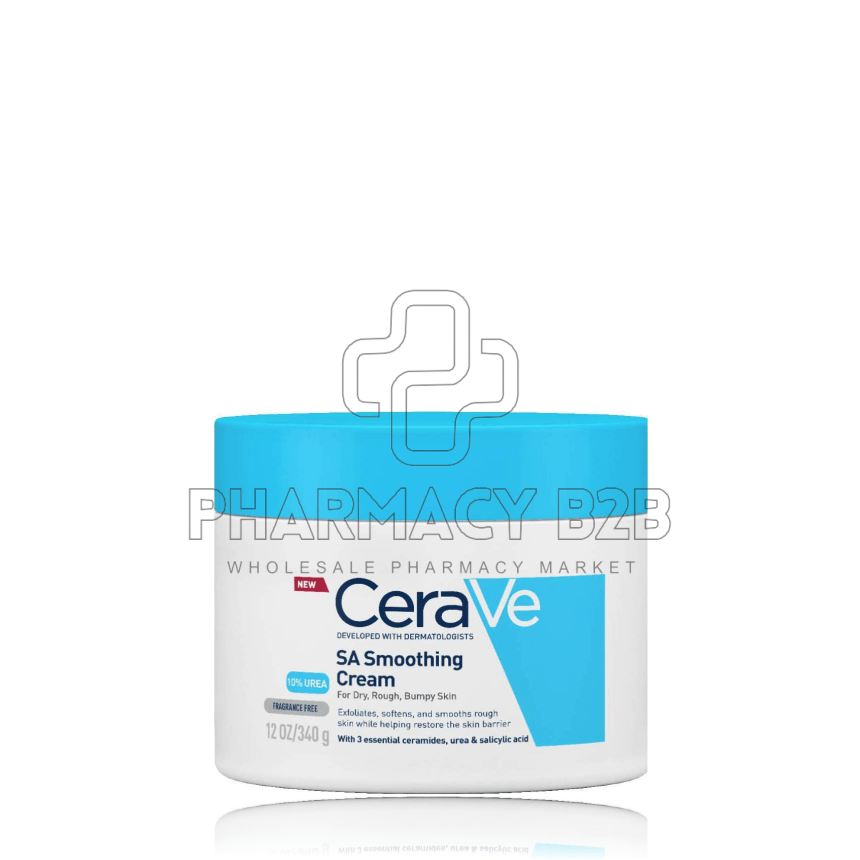 CERAVE SA Smoothing Cream Ενυδατική Κρέμα με Ουρία 340gr