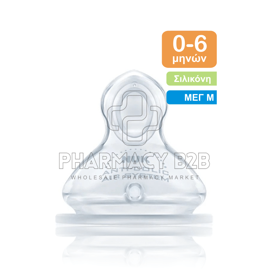 NUK ΘΗΛΗ 0-6 ΣΙΛΙΚΟΝΗ ΜΕΣΑΙΑ X1