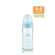 NUK Μπιμπερό 0-6 Γυάλινο Σιλικόνη First Choice 240ml