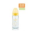 NUK Μπιμπερό 0-6 Γυάλινο Σιλικόνη First Choice 240ml
