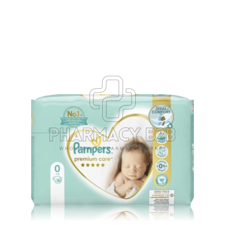 PAMPERS Premium Care 0 (0-3 kg) X30
