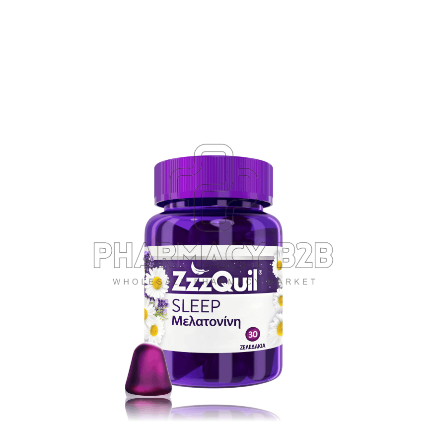 ZZZQUIL SLEEP Συμπλήρωμα διατροφής με Μελατονίνη x30 ζελεδάκια με γεύση Φρούτα του δάσους ZZZQUIL SLEEP Συμπλήρωμα διατροφής με Μελατονίνη x30 ζελεδάκια με γεύση Φρούτα του δάσους