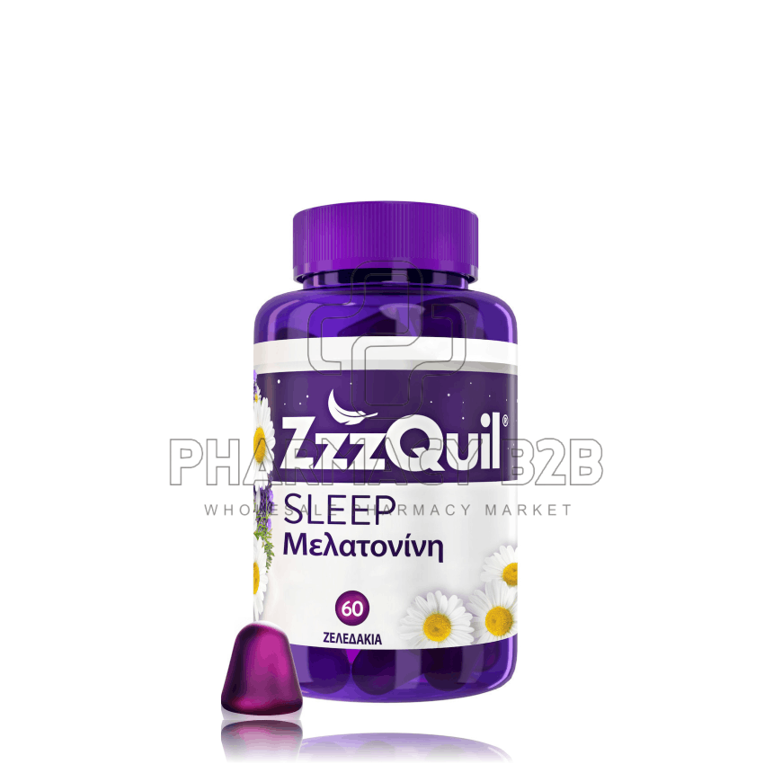 ZZZQUIL SLEEP Συμπλήρωμα διατροφής με Μελατονίνη x60 ζελεδάκια ZZZQUIL SLEEP Συμπλήρωμα διατροφής με Μελατονίνη x60 ζελεδάκια