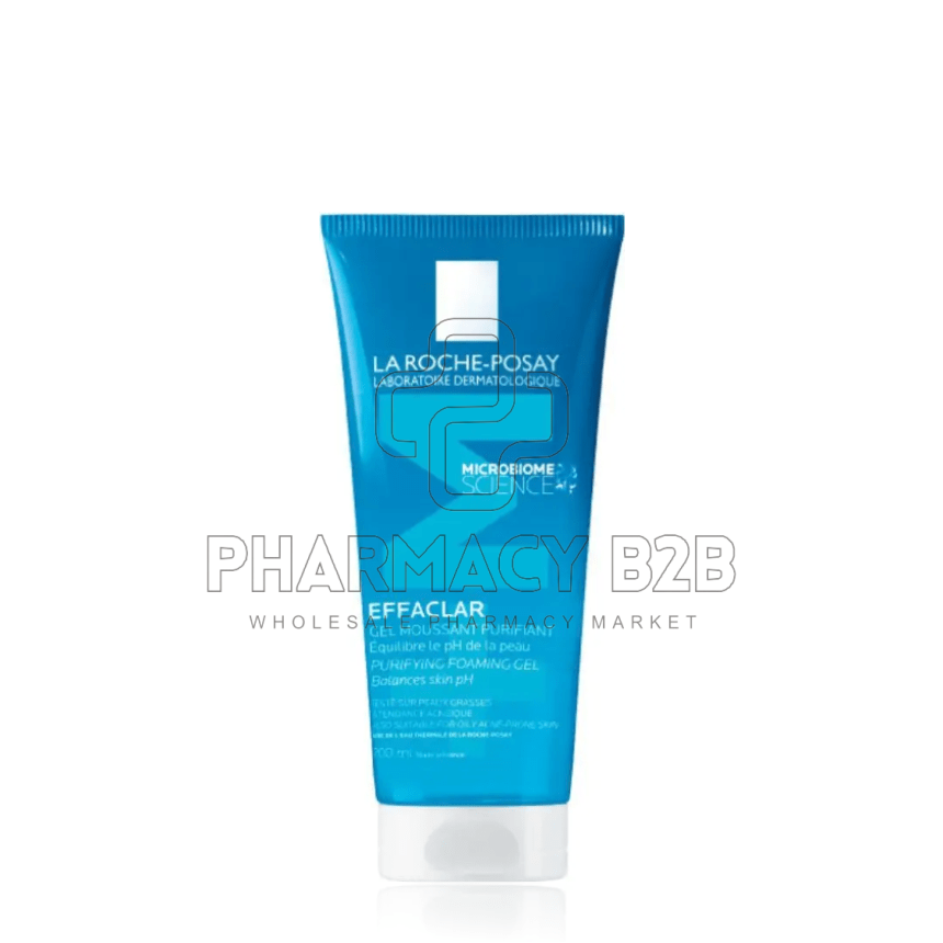 LA ROCHE-POSAY Effaclar +M Purifying Foaming Gel Τζελ Καθαρισμού για Λιπαρό Δέρμα με Tάση Aκμής 200ml