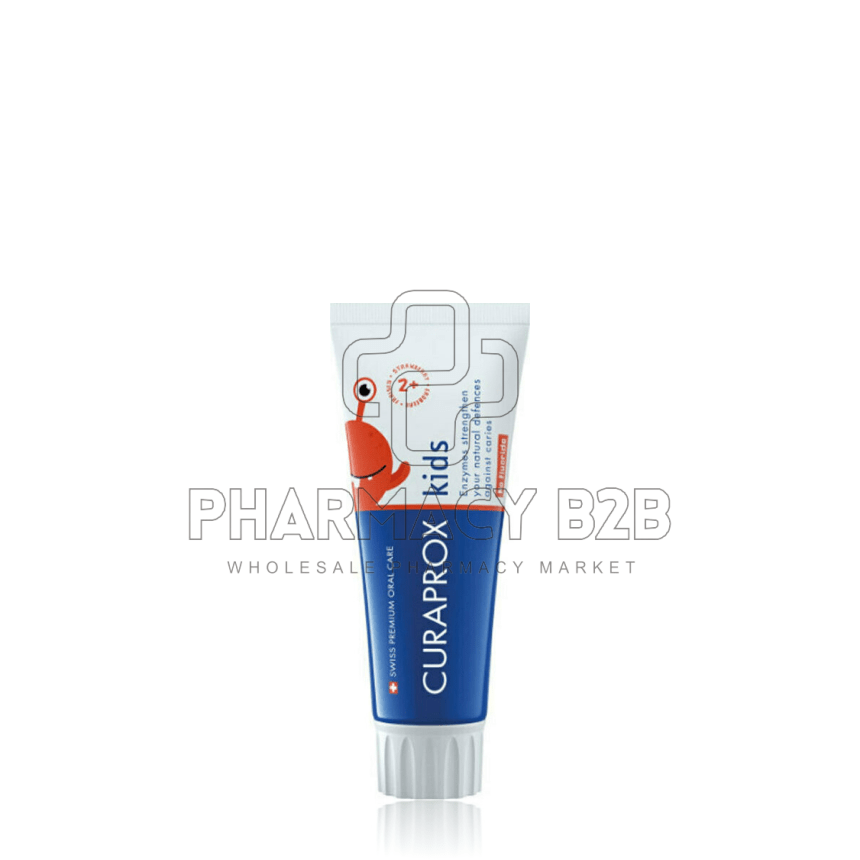 CURAPROX KIDS 2+ Παιδική Οδοντόκρεμα Χωρίς Φθόριο 60ml